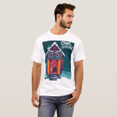 Boiling Isles Uil Huis Liefde Kerstmis Trendy T-shirt (Voorkant volledig)