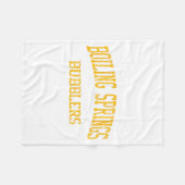 Boiling Springs High School Hs Boiling Springs Pa  Fleece Deken (Voorkant (Horizontaal))