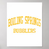 Boiling Springs High School Hs Boiling Springs Pa Poster (Voorkant)