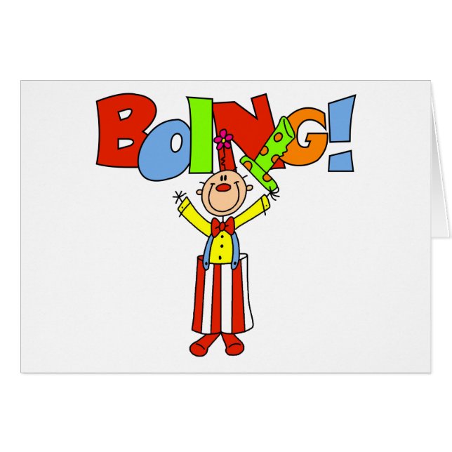 Boing Clown (Voorkant Horizontaal)