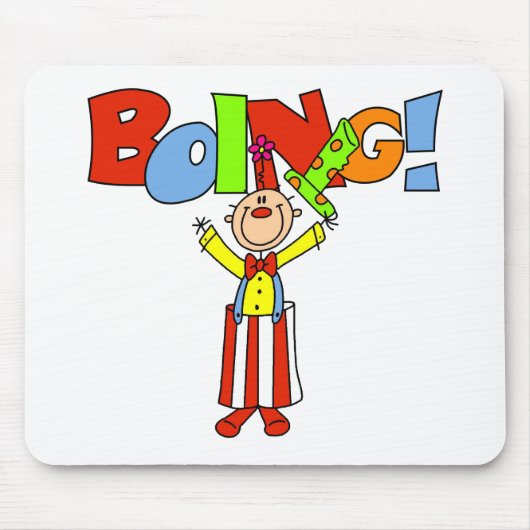 Boing Clown Muismat (Voorkant)
