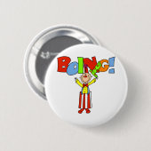 Boing Clown Ronde Button 5,7 Cm (Voorkant /achterkant)