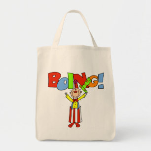 Boing Clown T-shirts en Cadeaus Tote Bag