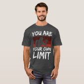 Boing Sport Saying You Are Your Limit Mindset frie T-shirt (Voorkant volledig)