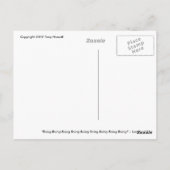 Boing. (x9) briefkaart (Achterkant)