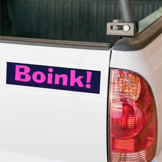 Boink! Bumpersticker (Op Truck)