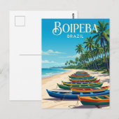 Boipeba Brazilië Briefkaart (Voorkant / Achterkant)