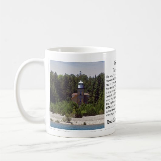 Bois Blanc Lighthouse mok (Links)