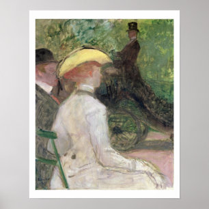 Bois de Boulogne, 1901 (olie op doek) Poster