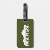 Boise Alsjeblieft Bagagelabel (Achterkant verticaal)