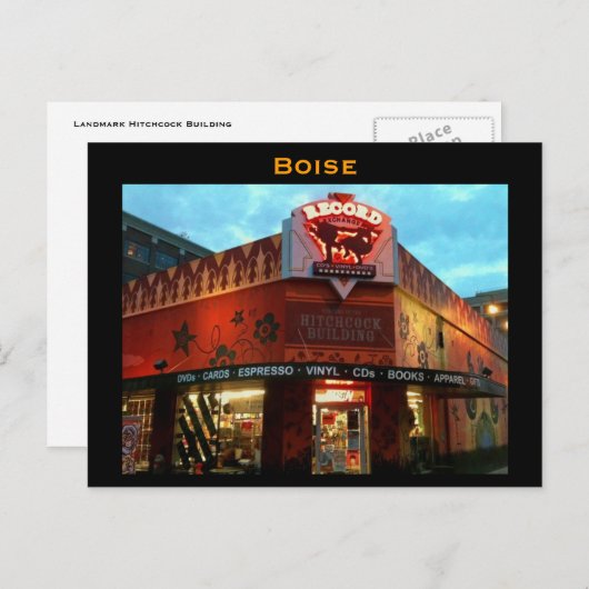 Boise Briefkaart (Voorkant / Achterkant)