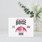 Boise Briefkaart (Staand voorkant)