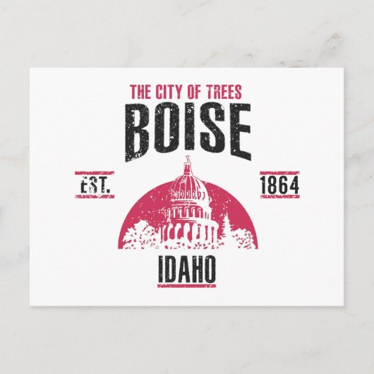 Boise Briefkaart (Voorkant)