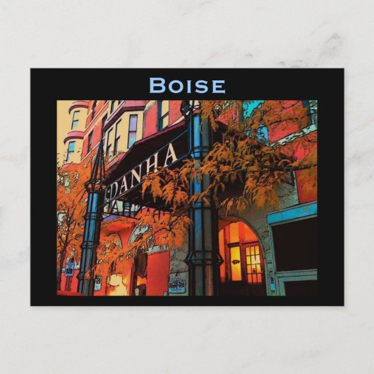 Boise Briefkaart (Voorkant)