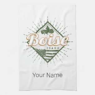 Boise City Idaho United States USA Tree Theedoek