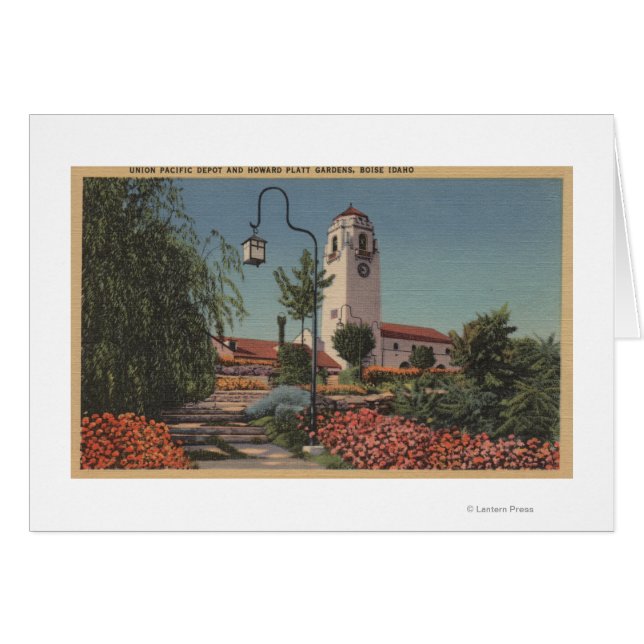 Boise, ID - Uitzicht van de Stille Oceaan van de U (Voorkant Horizontaal)