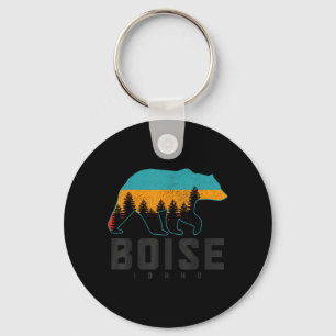 Boise Idaho Beer Grizzly Trots Buiten Vintage Sleutelhanger