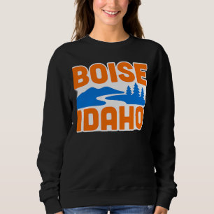 Boise Idaho   Bold River, Mountain & Pine Tree Trui