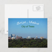 Boise, Idaho Briefkaart (Voorkant / Achterkant)
