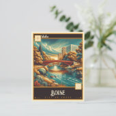 Boise, Idaho |  Briefkaart (Staand voorkant)
