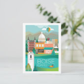 Boise, Idaho Briefkaart (Staand voorkant)