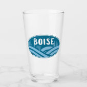 Boise Idaho buiten Glas (Voorkant)