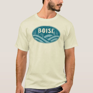 Boise Idaho buiten T-shirt