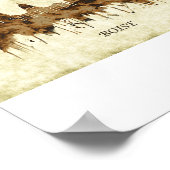 Boise Idaho Cityscape Poster (Hoek)