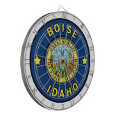 Boise Idaho Dartbord (Voorkant Links)