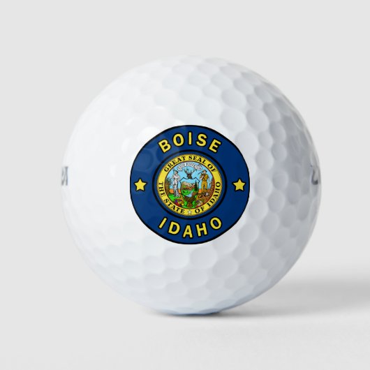 Boise Idaho Golfballen (Voorkant)