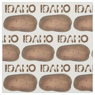 Boise Idaho ID Potato Brown Potato Spuat Food Stof