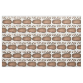 Boise Idaho ID Potato Brown Potato Spuat Food Stof (Fat Quarter)