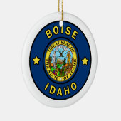 Boise Idaho Keramisch Ornament (Rechts)