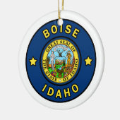 Boise Idaho Keramisch Ornament (Links)
