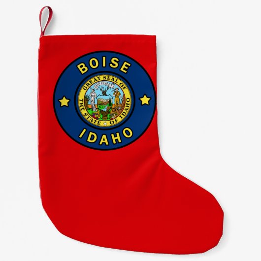 Boise Idaho Kleine Kerstsok (Voorkant)