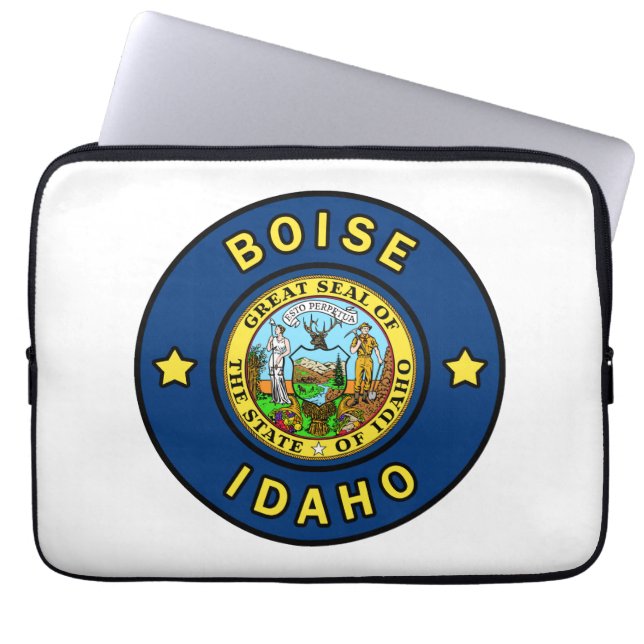 Boise Idaho Laptop Sleeve (Voorkant)