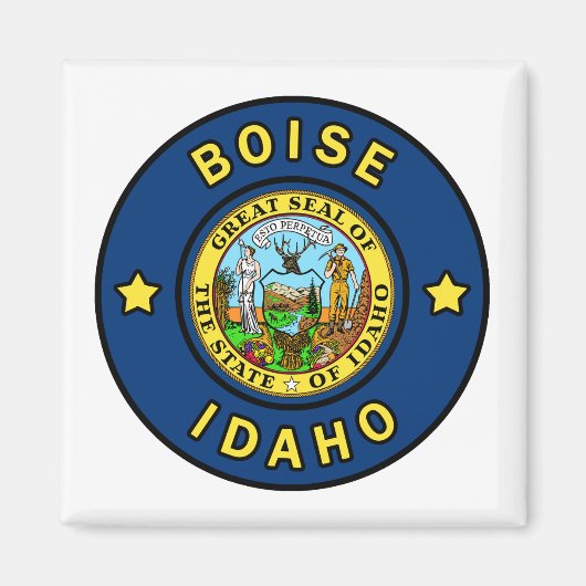 Boise Idaho Magneet (Voorkant)