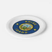 Boise Idaho Papieren Bordje (Gekanteld)