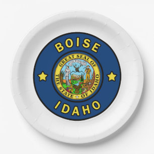 Boise Idaho Papieren Bordje