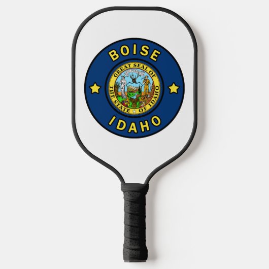Boise Idaho Pickleball Paddle (Voorkant)