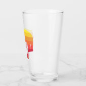 Boise Idaho Rainbow Beer Glas (Links)