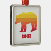 Boise Idaho Rainbow Beer Metalen Ornament (Rechts)