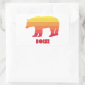 Boise Idaho Rainbow Beer Rechthoekige Sticker (Tas)