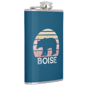 Boise Idaho Retro Beer Heupfles (Rechts)