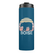 Boise Idaho Retro Beer Thermosbeker (Voorkant)