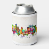 Boise Idaho Skyline Blikjeskoeler (Blikje Voorkant)