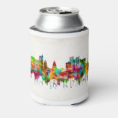 Boise Idaho Skyline Blikjeskoeler (Blikje Achterkant)