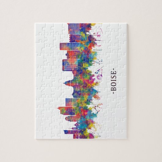 Boise Idaho Skyline Legpuzzel (Verticaal)