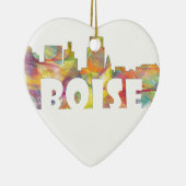 BOISE IDAHO SKYLINE MCLR2 KERAMISCH ORNAMENT (Rechts)