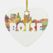 BOISE IDAHO SKYLINE MCLR2 KERAMISCH ORNAMENT (Voorkant)